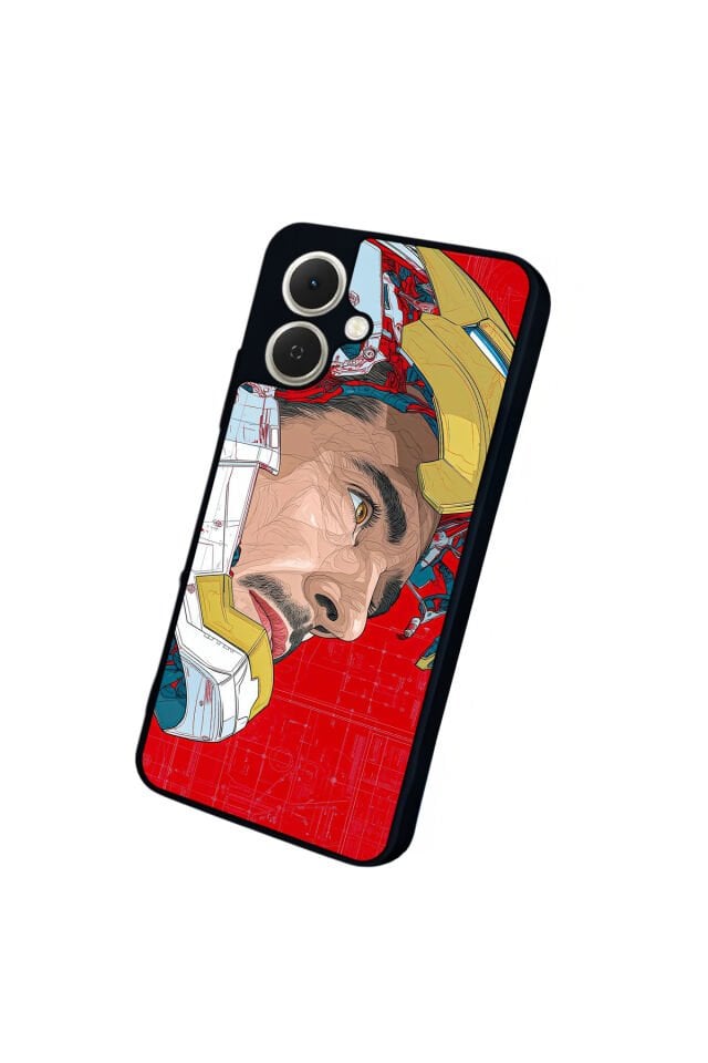 Tecno Spark GO 2 Uyumlu Iron Man ( Demir Adam ) Tasarımlı Glossy Premium Kılıf