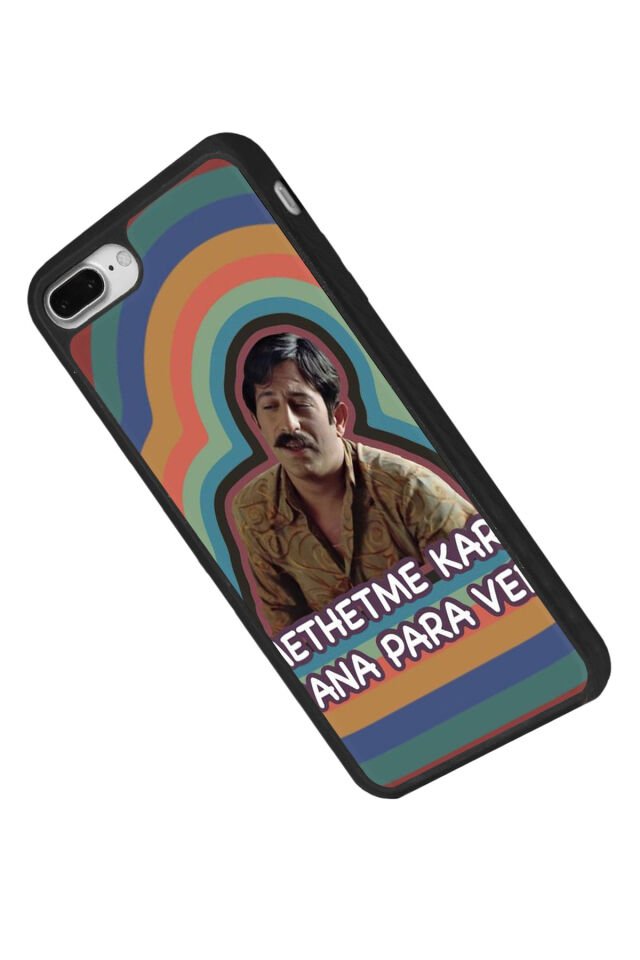 Apple iPhone 7 Plus Siyah Silikon Kılıf Çiziklere ve Darbelere Karşı Koruma