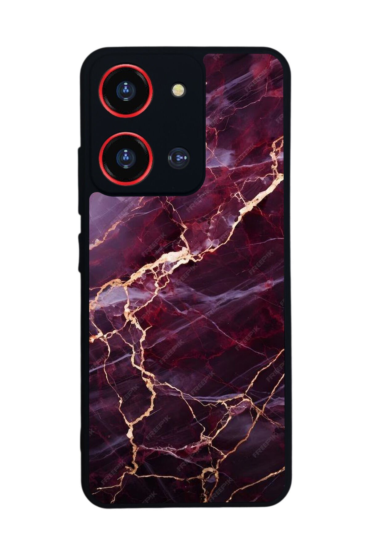 Reeder S19 Max Pro S ZOOM Uyumlu Mermer Marble Tasarımlı Glossy Premium Kılıf