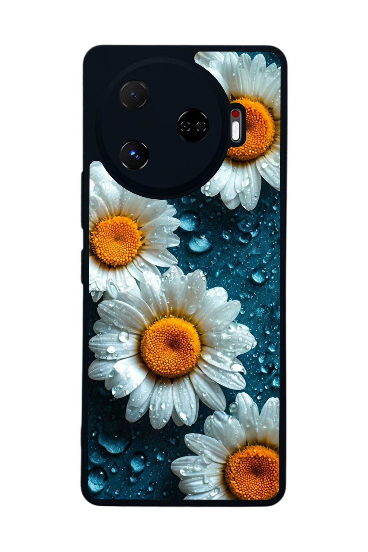 Tecno Camon 30 Pro Uyumlu Cicek Tasarımlı Glossy Premium Kılıf