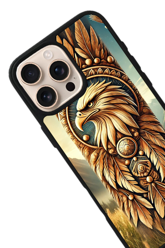iPhone 16 Pro Uyumlu Besiktas Tasarımlı Glossy Premium Kılıf
