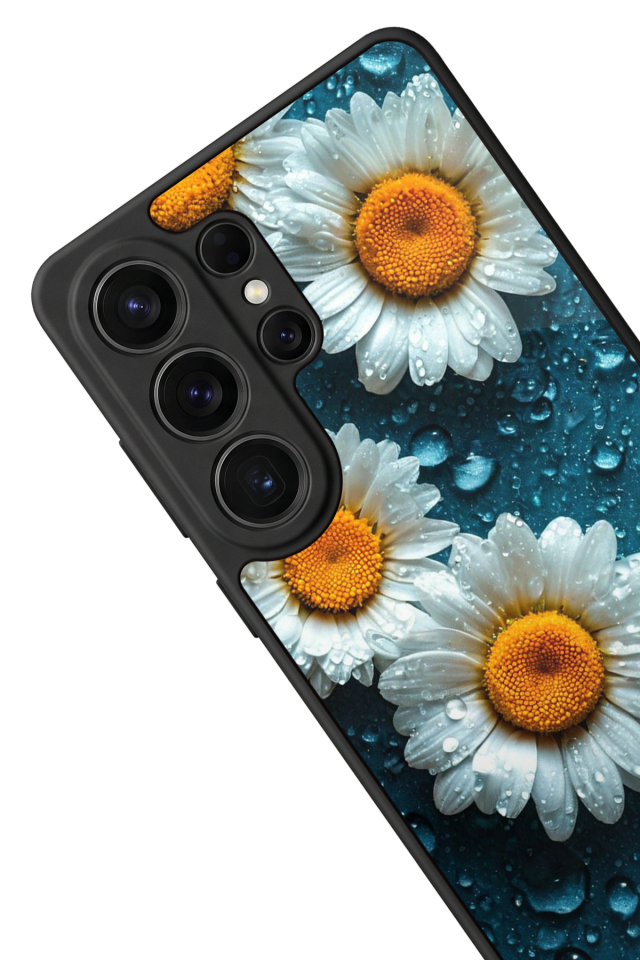 Samsung Galaxy S26 Ultra Uyumlu Cicek Tasarımlı Glossy Premium Kılıf