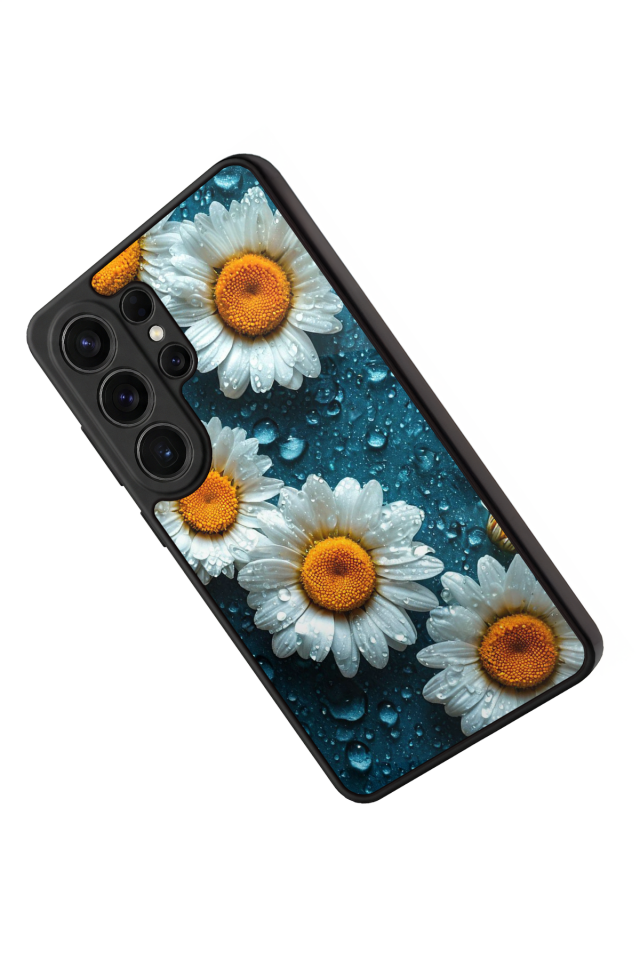 Samsung Galaxy S26 Ultra Uyumlu Cicek Tasarımlı Glossy Premium Kılıf