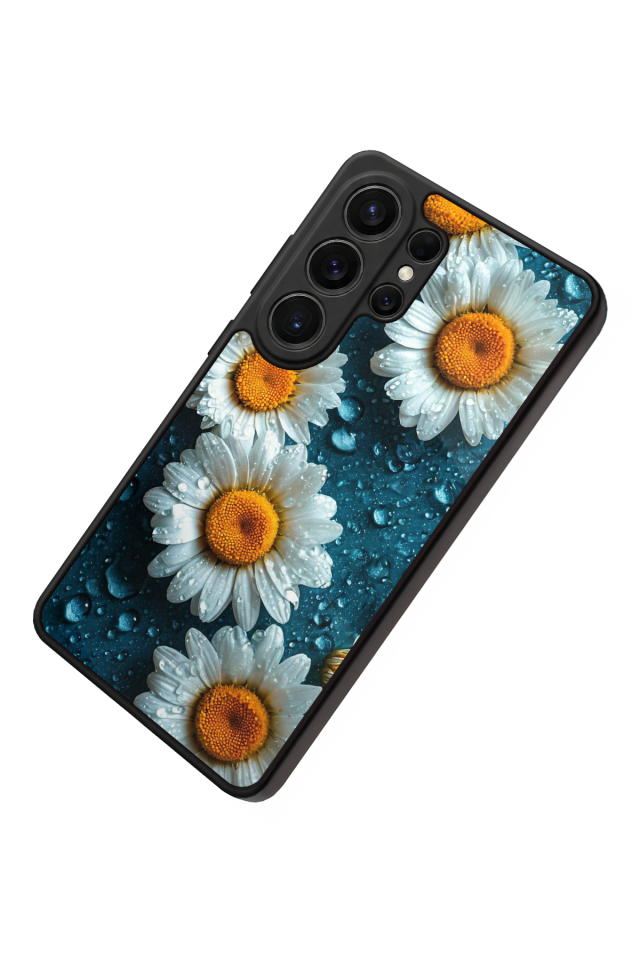 Samsung Galaxy S26 Ultra Uyumlu Cicek Tasarımlı Glossy Premium Kılıf