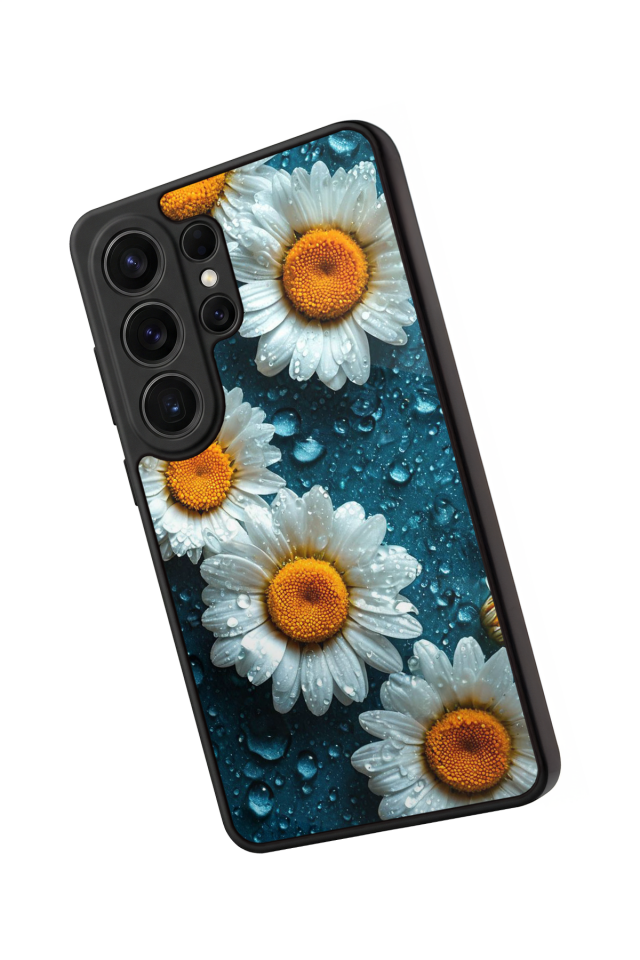 Samsung Galaxy S26 Ultra Uyumlu Cicek Tasarımlı Glossy Premium Kılıf