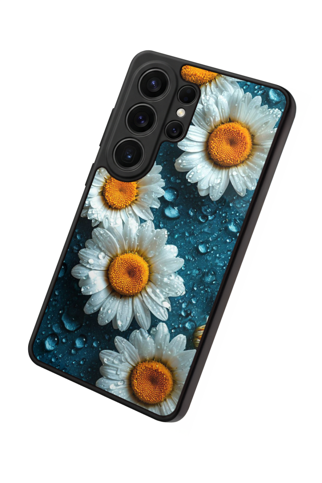 Samsung Galaxy S26 Ultra Uyumlu Cicek Tasarımlı Glossy Premium Kılıf