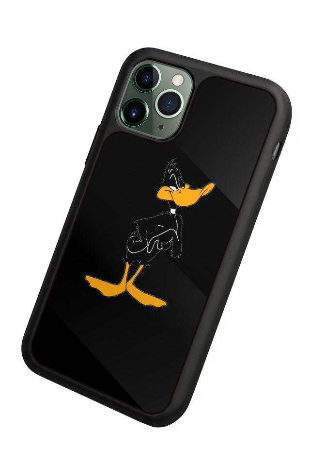 iPhone 11 Pro Uyumlu Daffy duck Tasarımlı Glossy Premium Kılıf