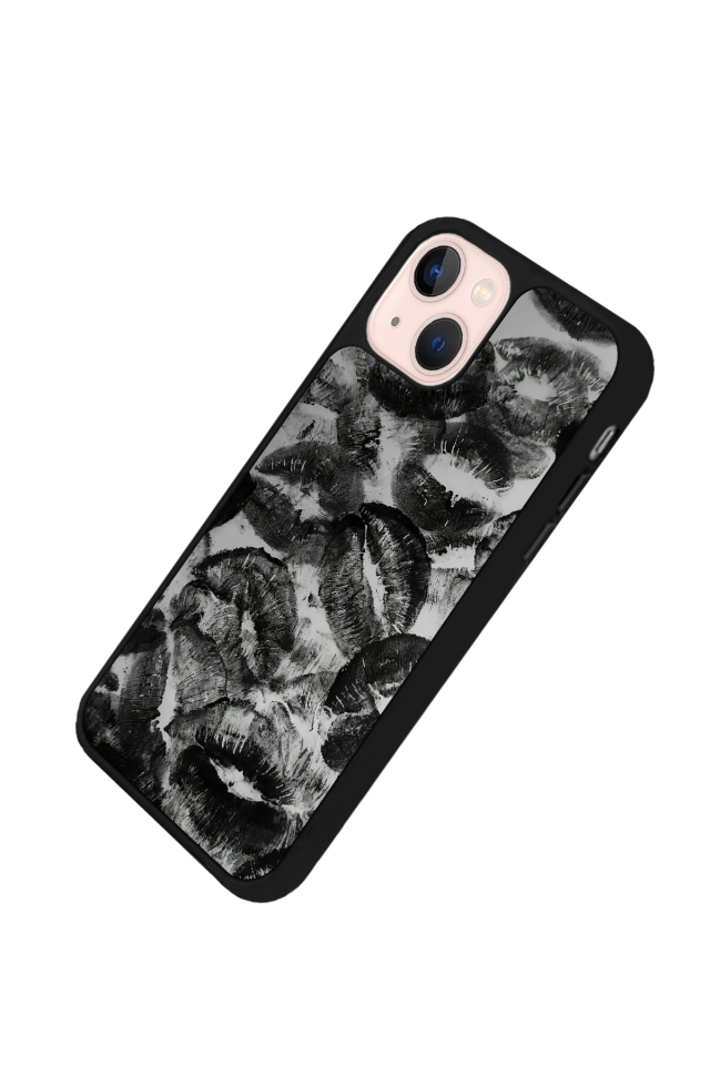 iPhone 13/14 Uyumlu Dudak Tasarımlı Glossy Premium Kılıf