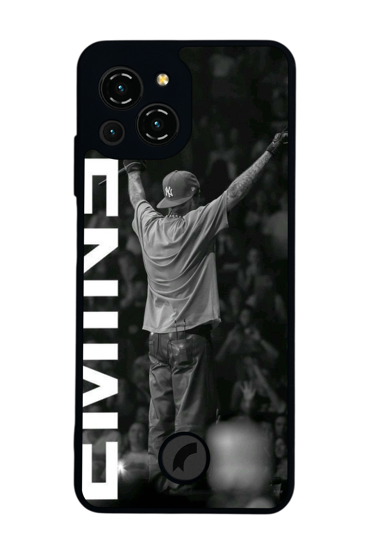 Reeder S23 Pro Max Uyumlu Eminem Tasarımlı Glossy Premium Kılıf