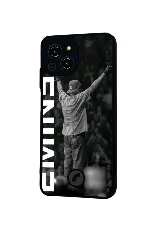 Reeder S23 Pro Max Uyumlu Eminem Tasarımlı Glossy Premium Kılıf