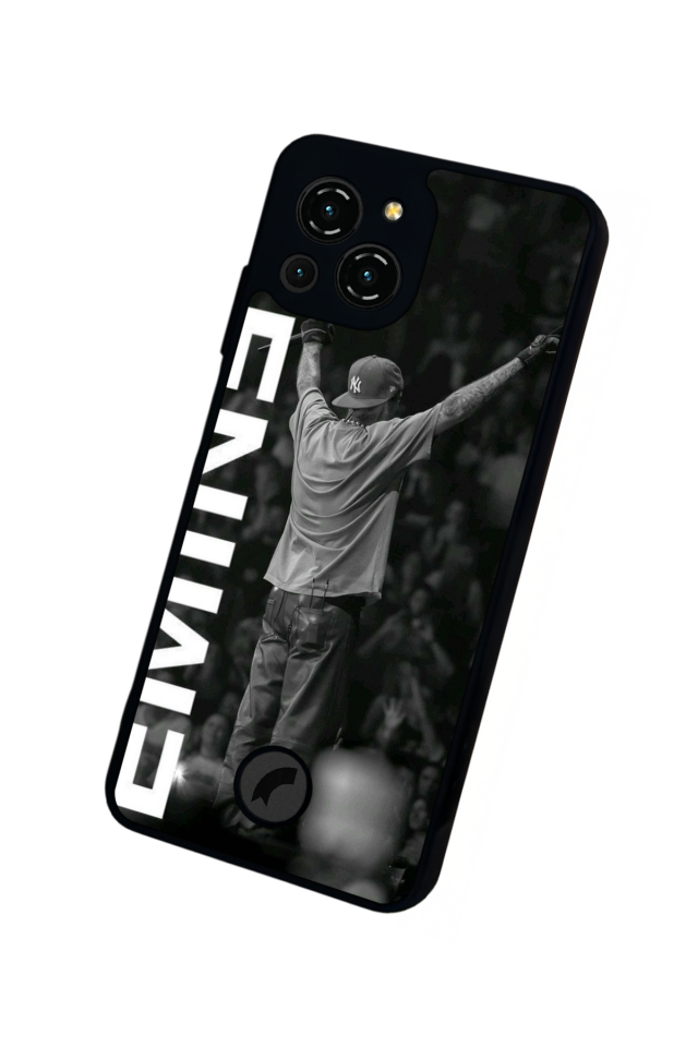 Reeder S23 Pro Max Uyumlu Eminem Tasarımlı Glossy Premium Kılıf