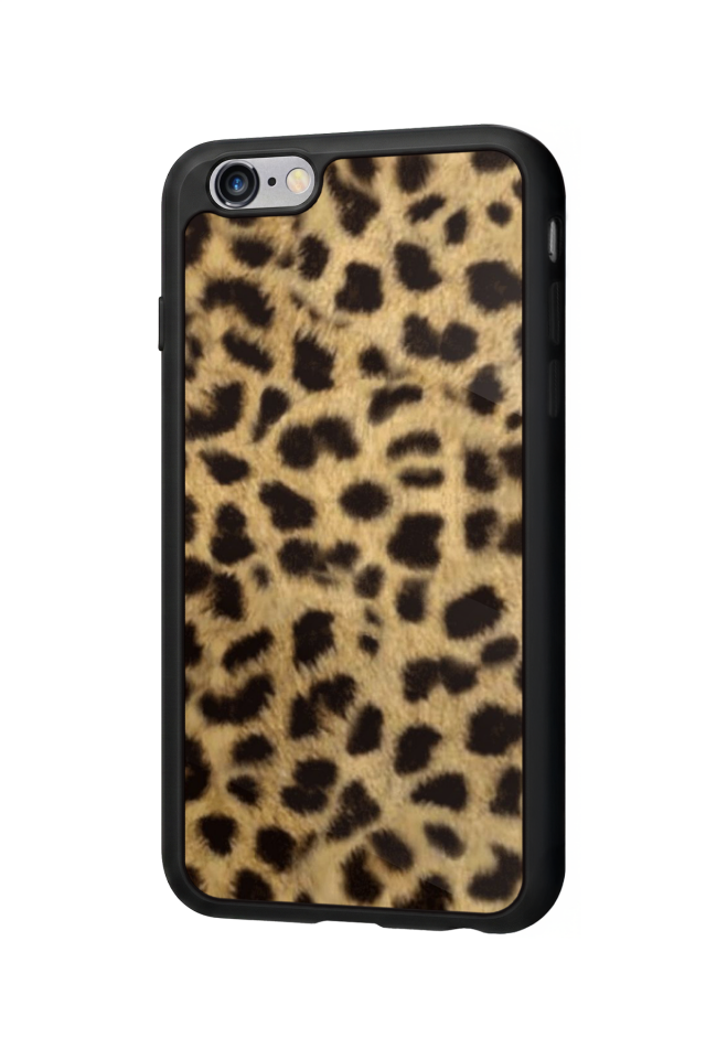 iPhone 6s Plus Uyumlu Leopar Tasarımlı Glossy Premium Kılıf