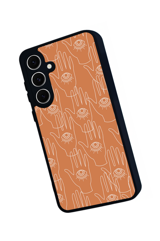 Samsung Galaxy S24 FE Uyumlu Line Art Tasarımlı Glossy Premium Kılıf
