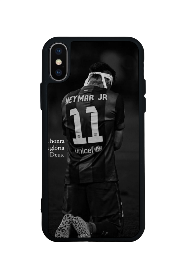 iPhone XS Max Uyumlu Neymar Tasarımlı Glossy Premium Kılıf