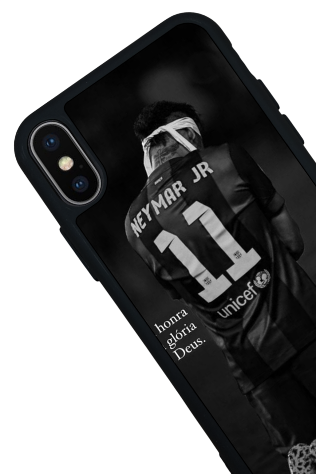iPhone XS Max Uyumlu Neymar Tasarımlı Glossy Premium Kılıf