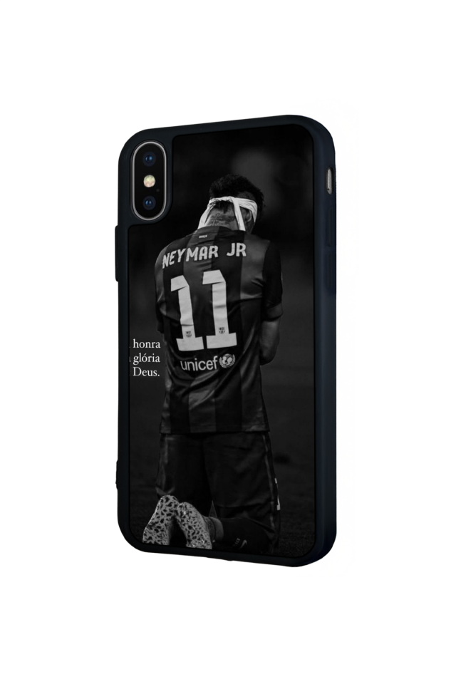 iPhone XS Max Uyumlu Neymar Tasarımlı Glossy Premium Kılıf