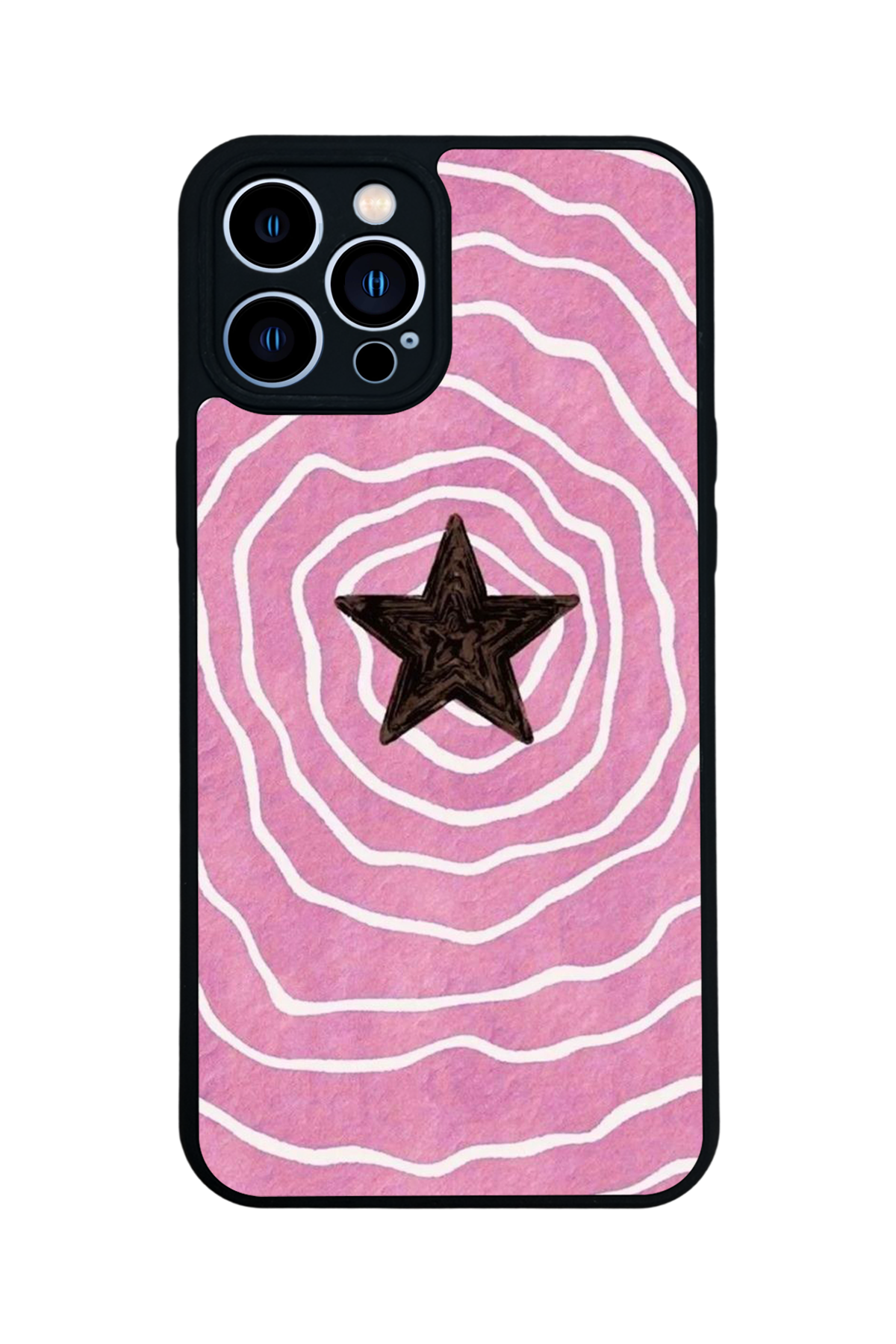 iPhone 13 Pro Max Uyumlu Retro Yildizlar Tasarımlı Glossy Premium Kılıf