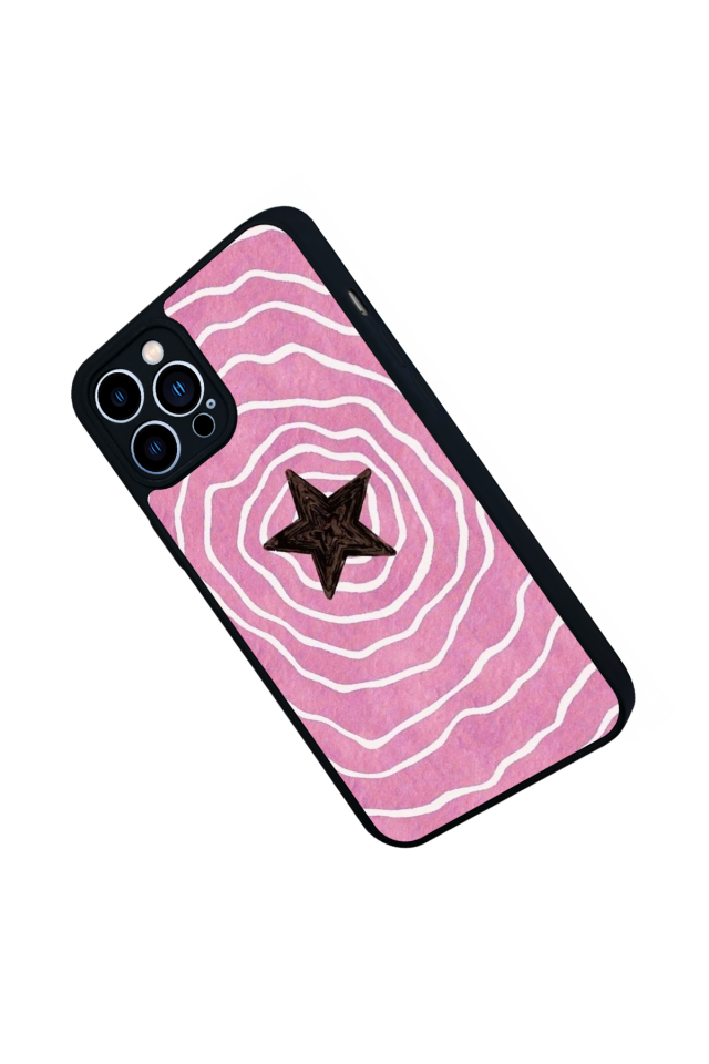 iPhone 13 Pro Max Uyumlu Retro Yildizlar Tasarımlı Glossy Premium Kılıf
