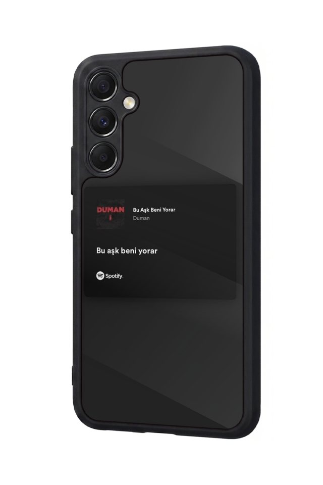 Samsung Galaxy M34 Uyumlu Sarki Sozleri Tasarımlı Glossy Premium Kılıf