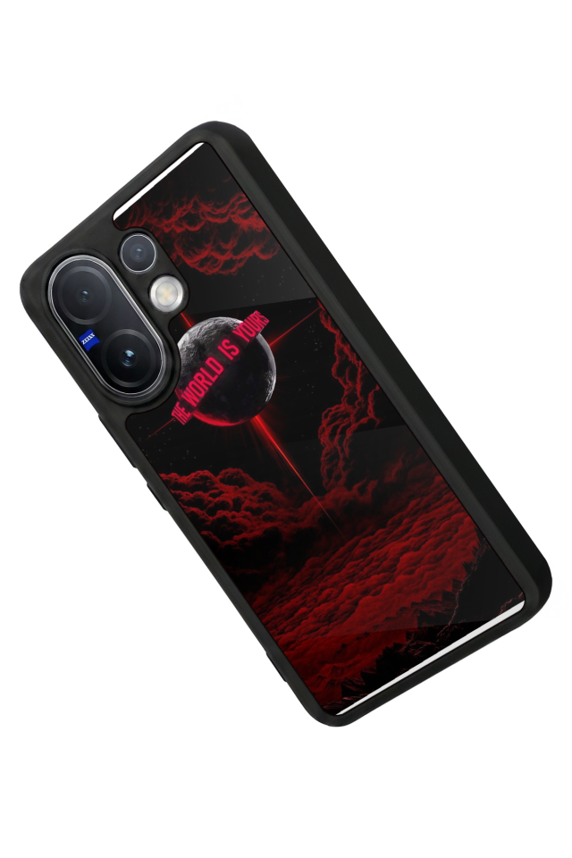 Vivo V60 Uyumlu Scarface Tasarımlı Glossy Premium Kılıf