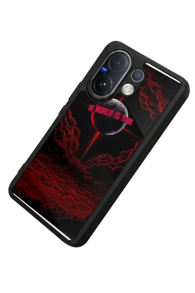 Vivo V60 Uyumlu Scarface Tasarımlı Glossy Premium Kılıf