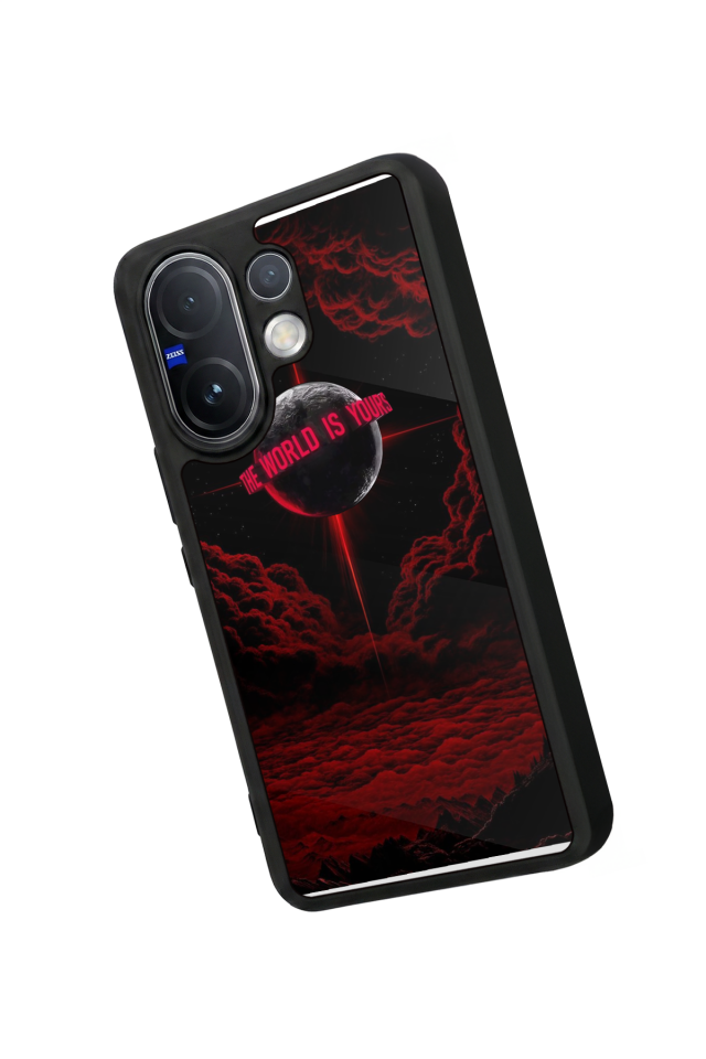 Vivo V60 Uyumlu Scarface Tasarımlı Glossy Premium Kılıf