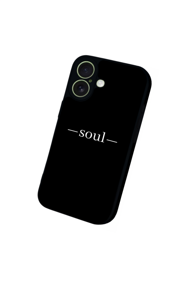 iPhone 17 Uyumlu SOUL Tasarımlı Glossy Premium Kılıf