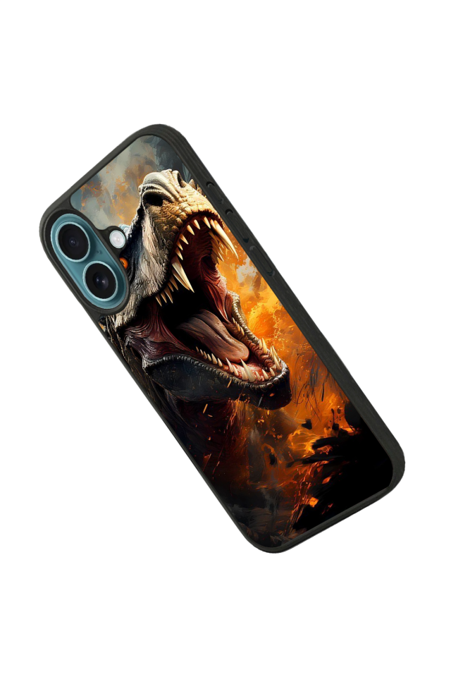 iPhone 16 Uyumlu T-ReiPhone 16 Tasarımlı Glossy Premium Kılıf