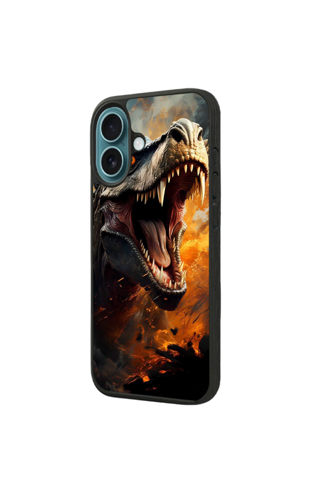 iPhone 16 Uyumlu T-ReiPhone 16 Tasarımlı Glossy Premium Kılıf