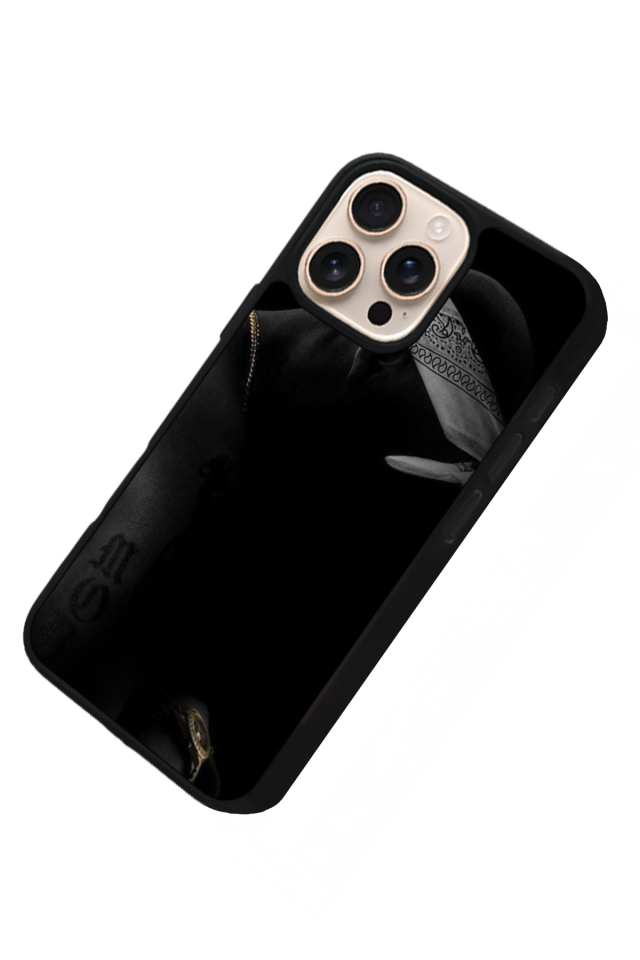 iPhone 16 Pro Uyumlu Tupac Tasarımlı Glossy Premium Kılıf