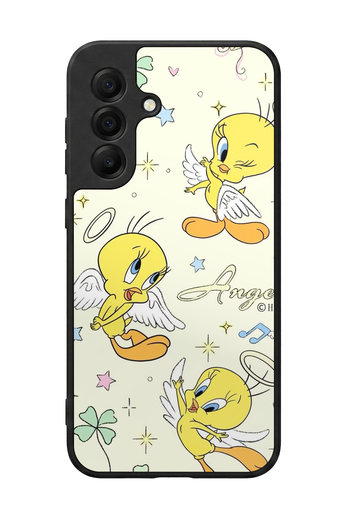 Samsung Galaxy A17 Uyumlu Tweety Tasarımlı Glossy Premium Kılıf