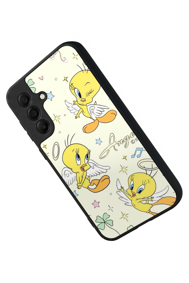 Samsung Galaxy A17 Uyumlu Tweety Tasarımlı Glossy Premium Kılıf