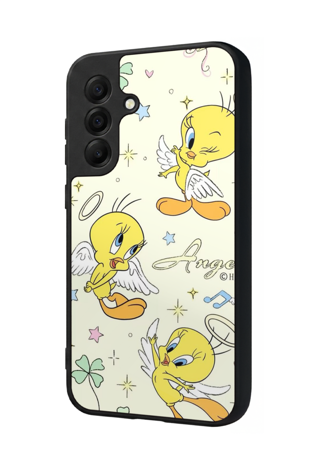 Samsung Galaxy A17 Uyumlu Tweety Tasarımlı Glossy Premium Kılıf