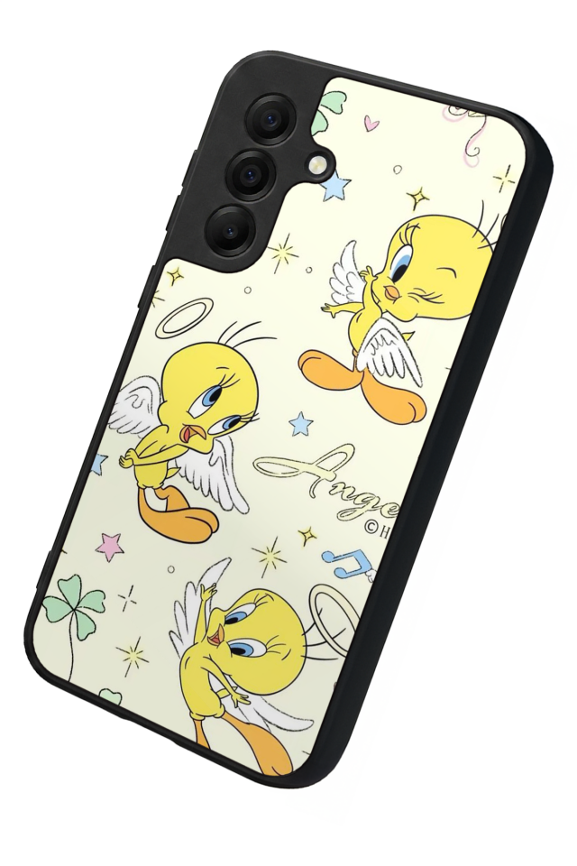 Samsung Galaxy A17 Uyumlu Tweety Tasarımlı Glossy Premium Kılıf