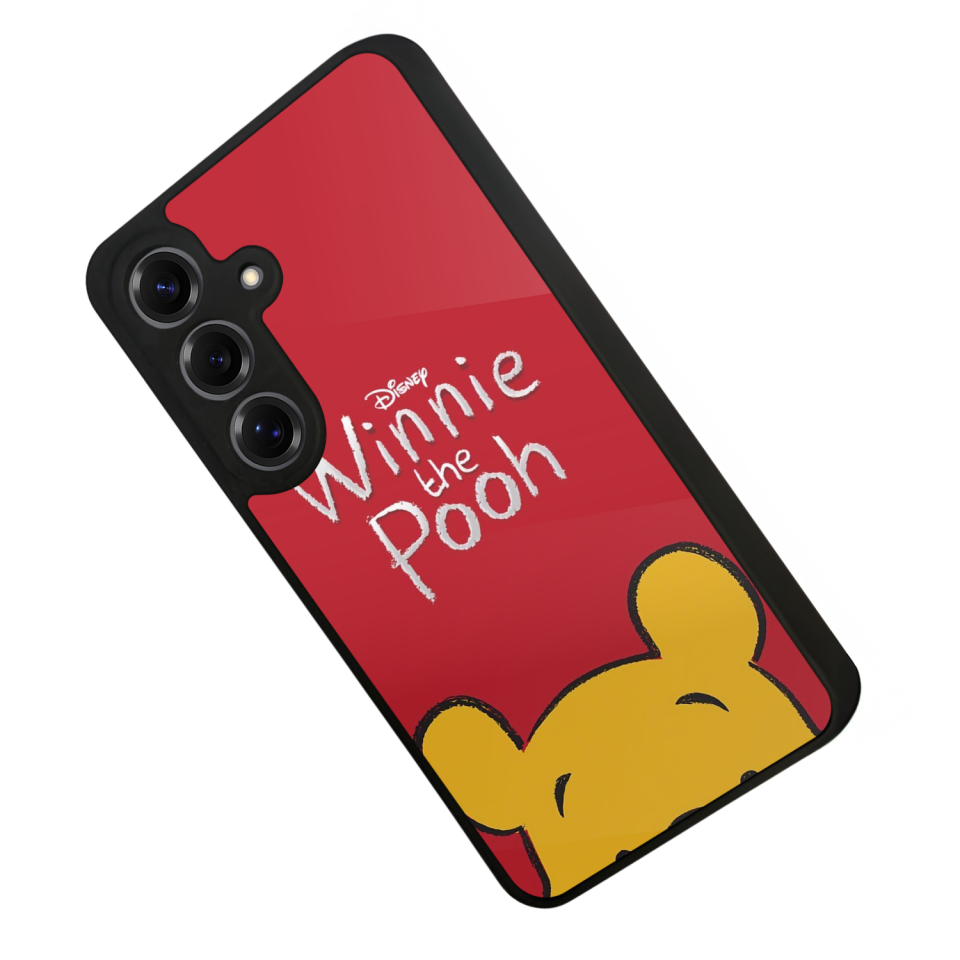 Samsung Galaxy S25 Uyumlu Winnie Tasarımlı Glossy Premium Kılıf