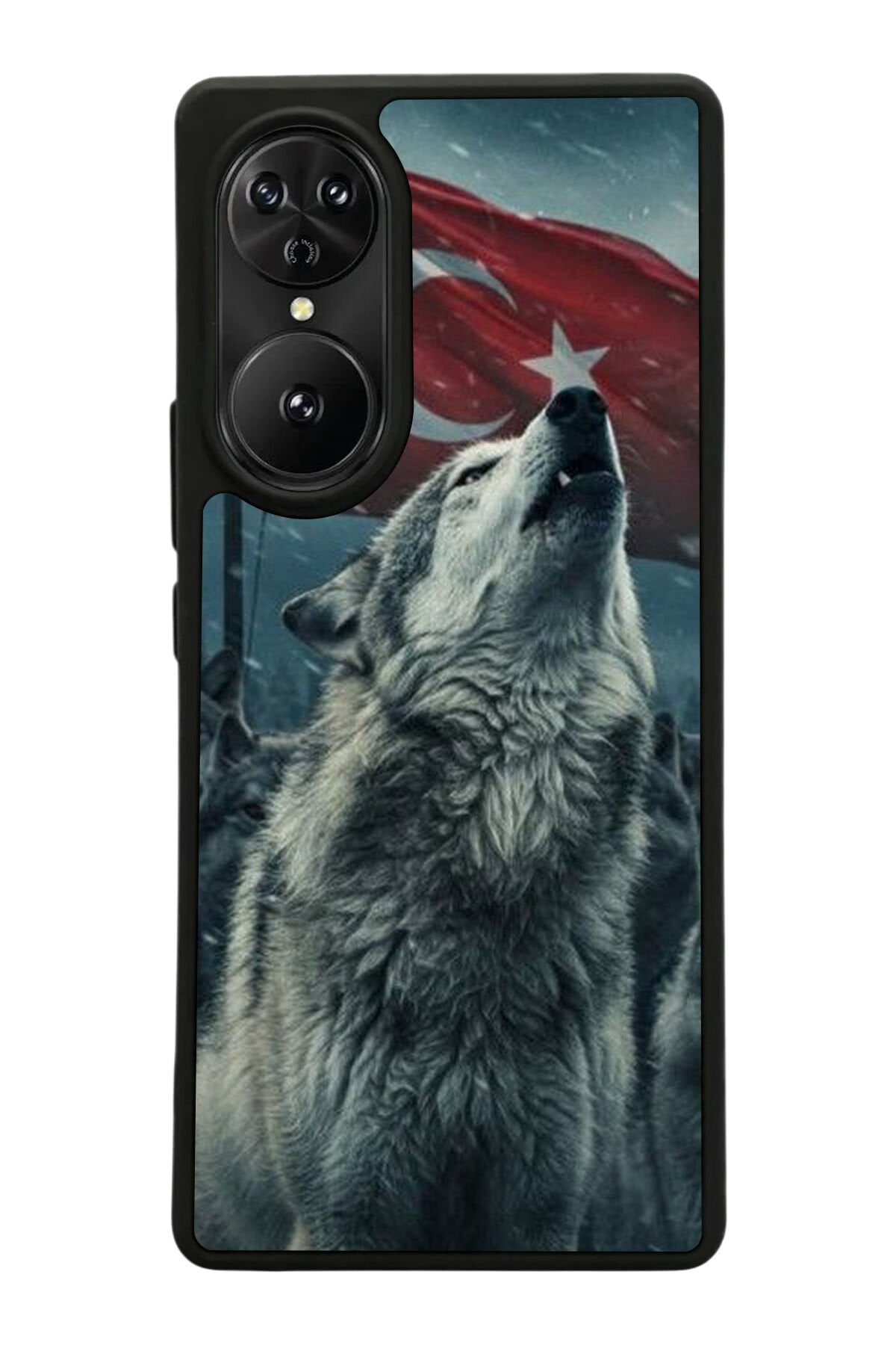 Reeder S19 Max Pro S EDGE Uyumlu Bozkurt Tasarımlı Glossy Premium Kılıf