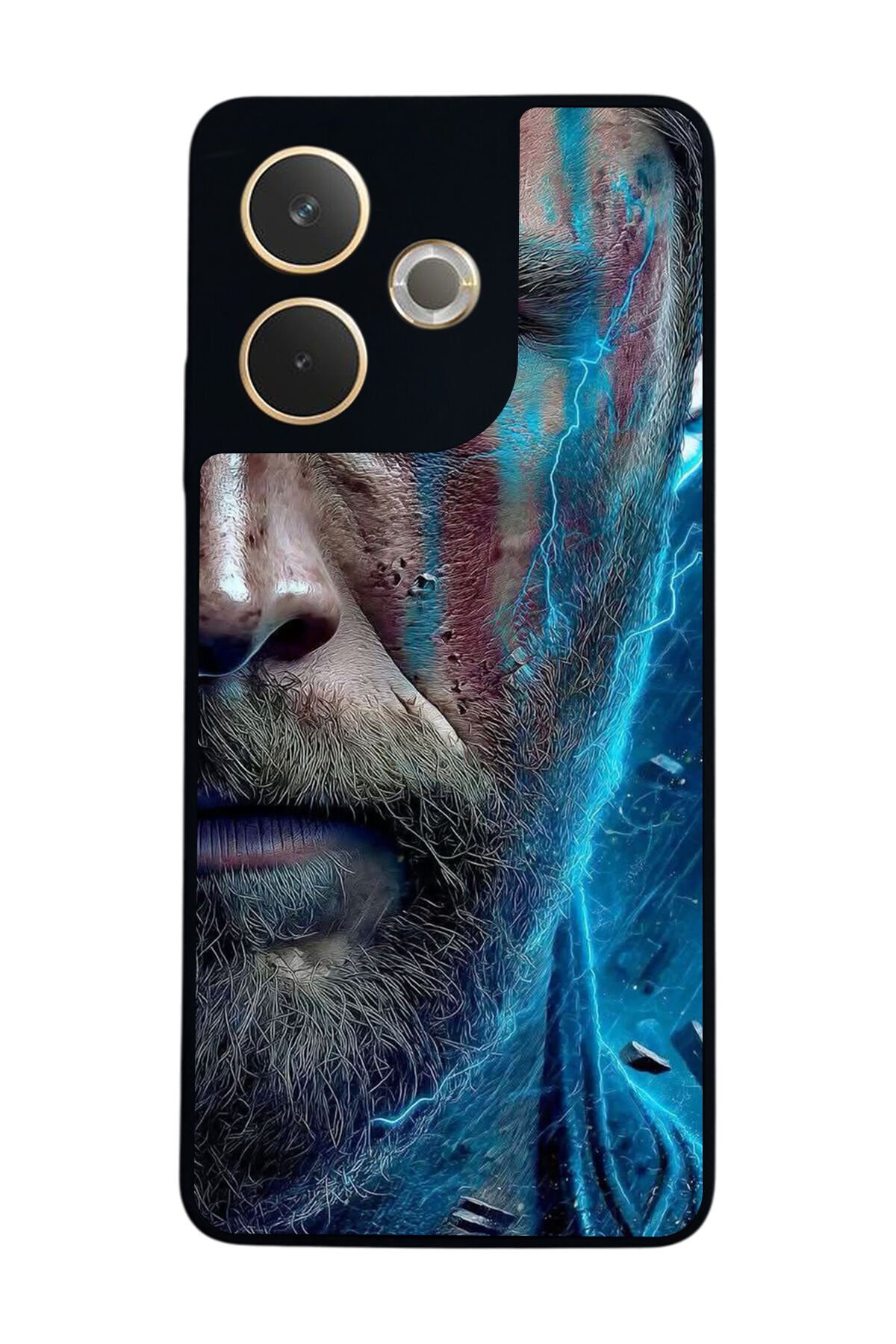 Oppo A5 Pro Uyumlu Thor Tasarımlı Glossy Premium Kılıf