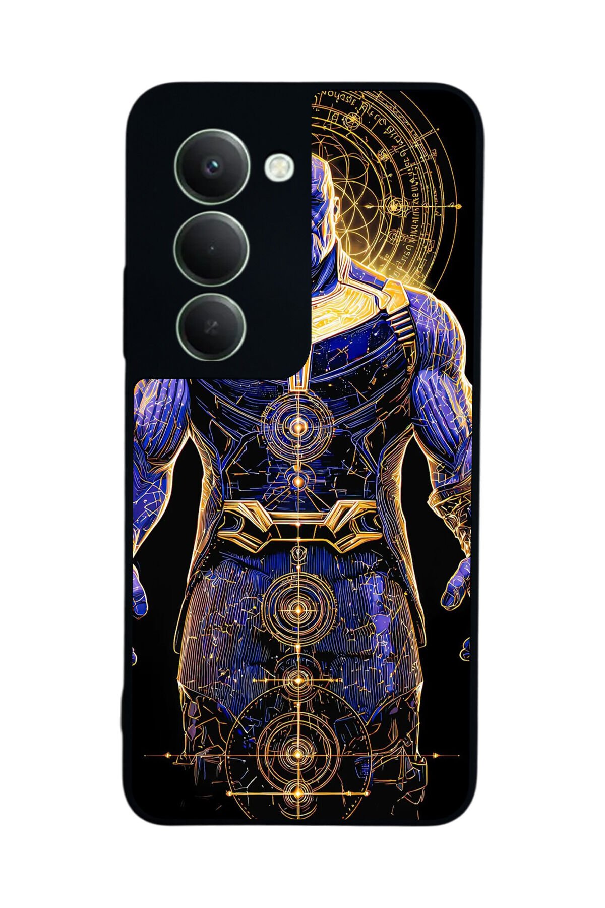 Xiaomi Redmi 15 5G Uyumlu Thanos Tasarımlı Glossy Premium Kılıf