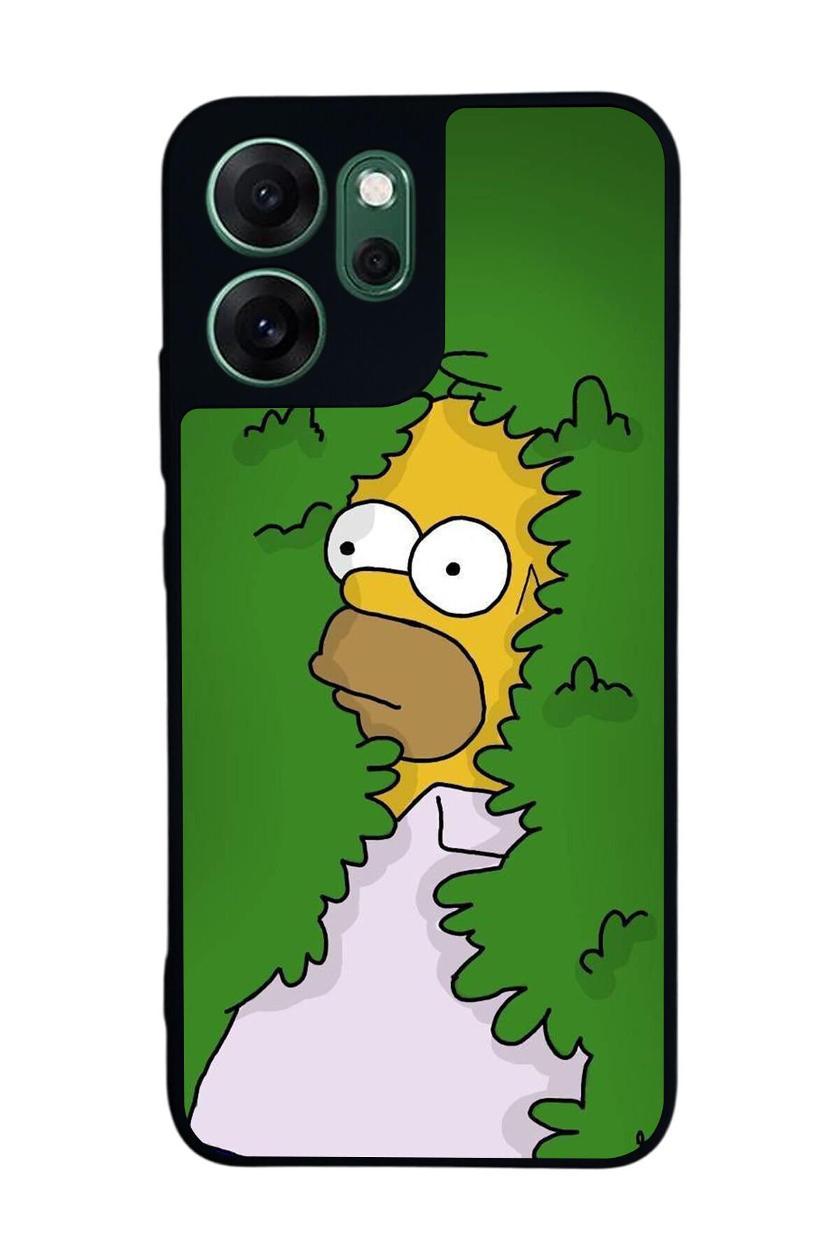 Oppo Reno 14F Uyumlu The Simpsons Tasarımlı Glossy Premium Kılıf