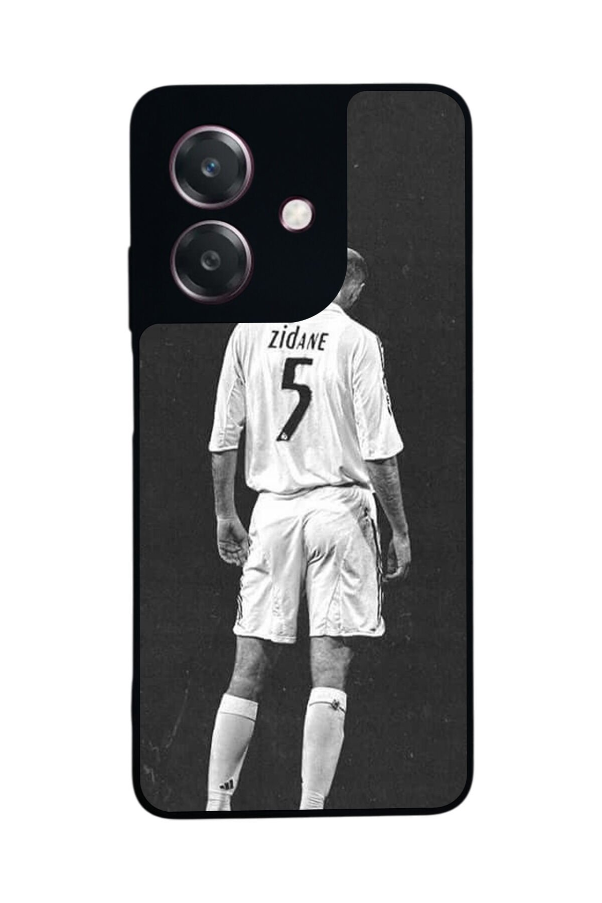 Oppo A3 5G Uyumlu Zidane Tasarımlı Glossy Premium Kılıf