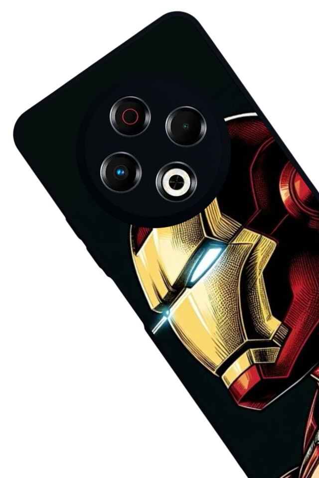 Tecno Spark 30 Uyumlu Iron Man ( Demir Adam ) Tasarımlı Glossy Premium Kılıf