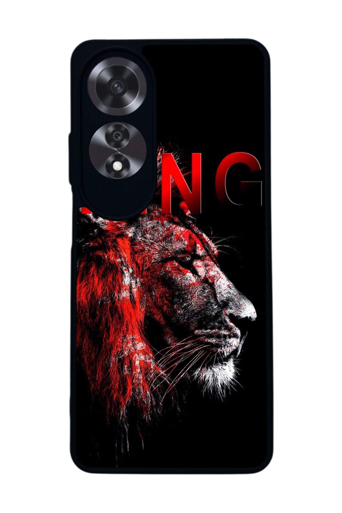 Oppo A60 Mat Siyah uyumlu Kılıf – Yumuşak Silikon, Koruyucu, Şok Emici Kapak