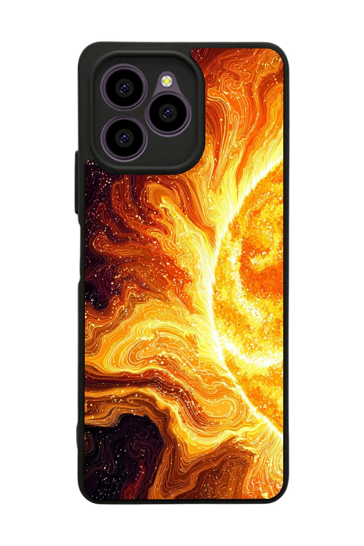 Omix X6 Uyumlu Güneş Tasarımlı Glossy Premium Kılıf