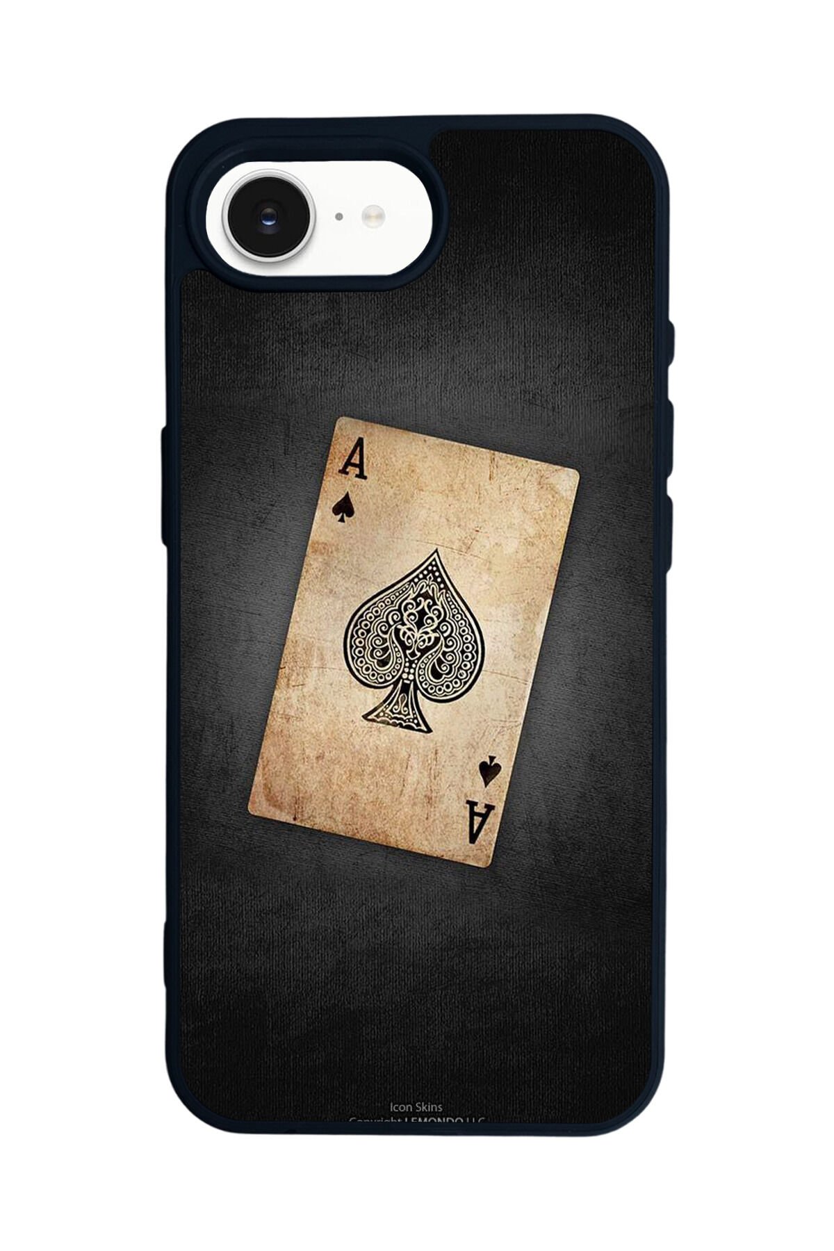 iPhone 16E Uyumlu Kart Tasarımlı Glossy Premium Kılıf