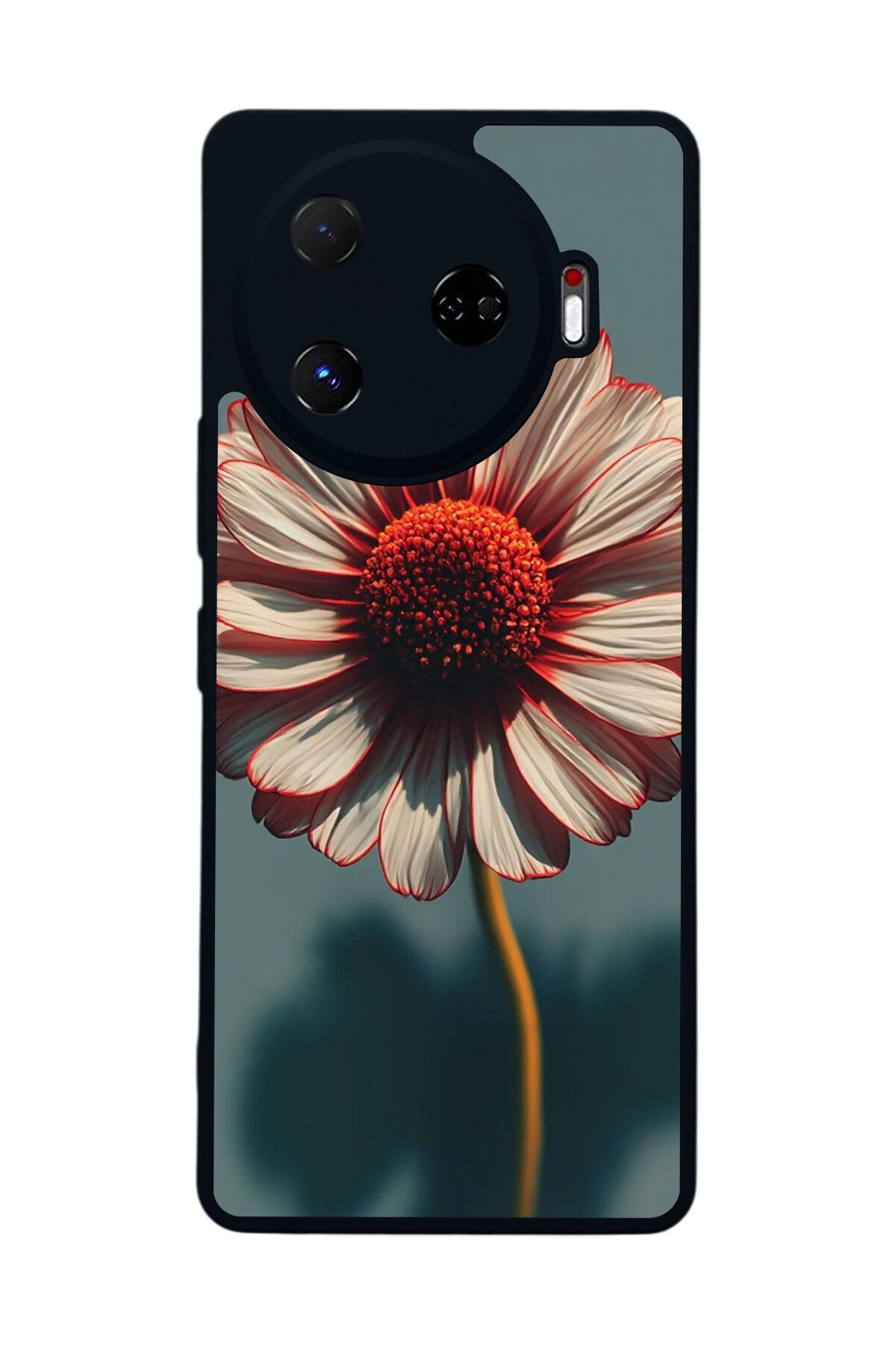 Tecno Camon 30 Pro Uyumlu Cicek Tasarımlı Glossy Premium Kılıf