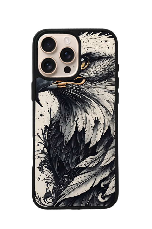 iPhone 16 Pro Uyumlu Besiktas Tasarımlı Glossy Premium Kılıf
