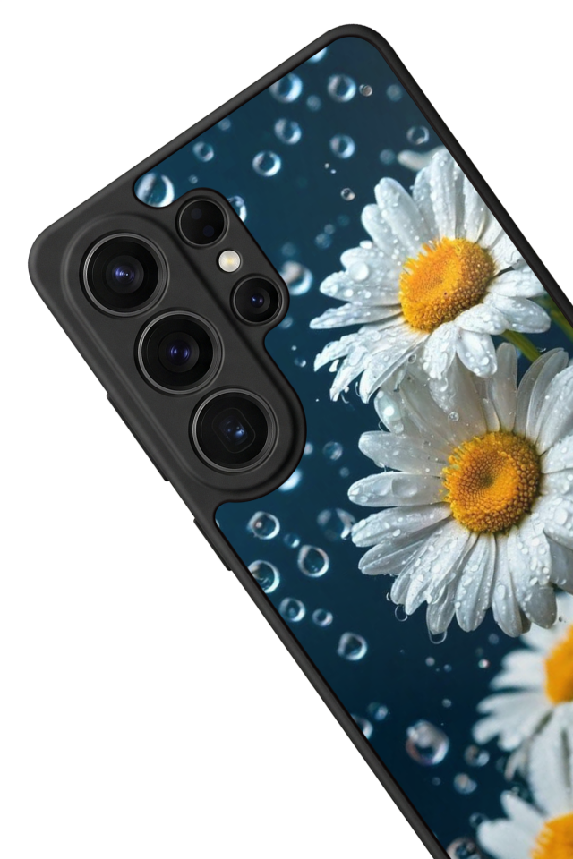 Samsung Galaxy S26 Ultra Uyumlu Cicek Tasarımlı Glossy Premium Kılıf