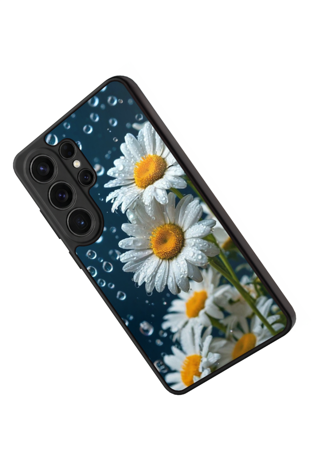 Samsung Galaxy S26 Ultra Uyumlu Cicek Tasarımlı Glossy Premium Kılıf