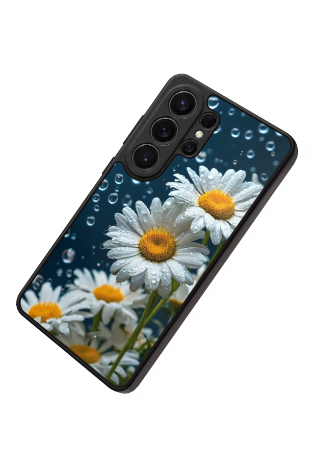 Samsung Galaxy S26 Ultra Uyumlu Cicek Tasarımlı Glossy Premium Kılıf
