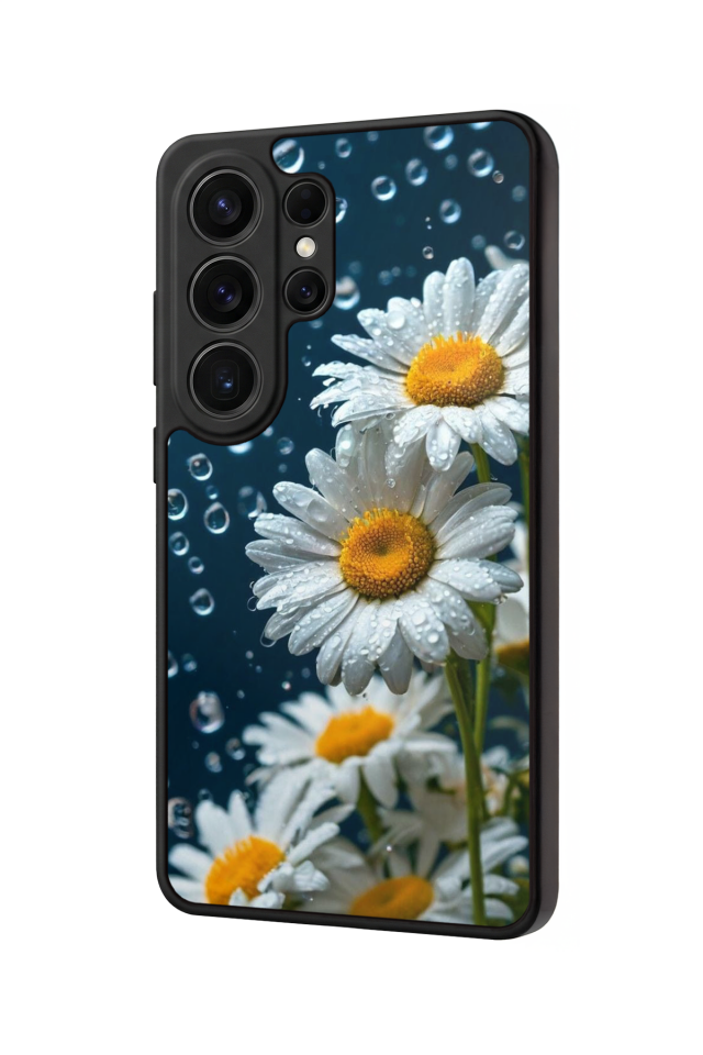 Samsung Galaxy S26 Ultra Uyumlu Cicek Tasarımlı Glossy Premium Kılıf